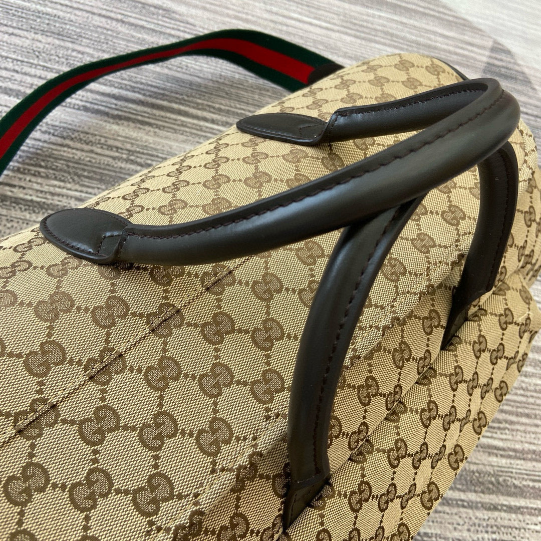 Gucci Gg Canvas Small Duffle Bag