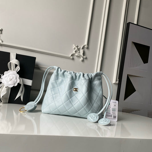 Clutch With Leather Strap