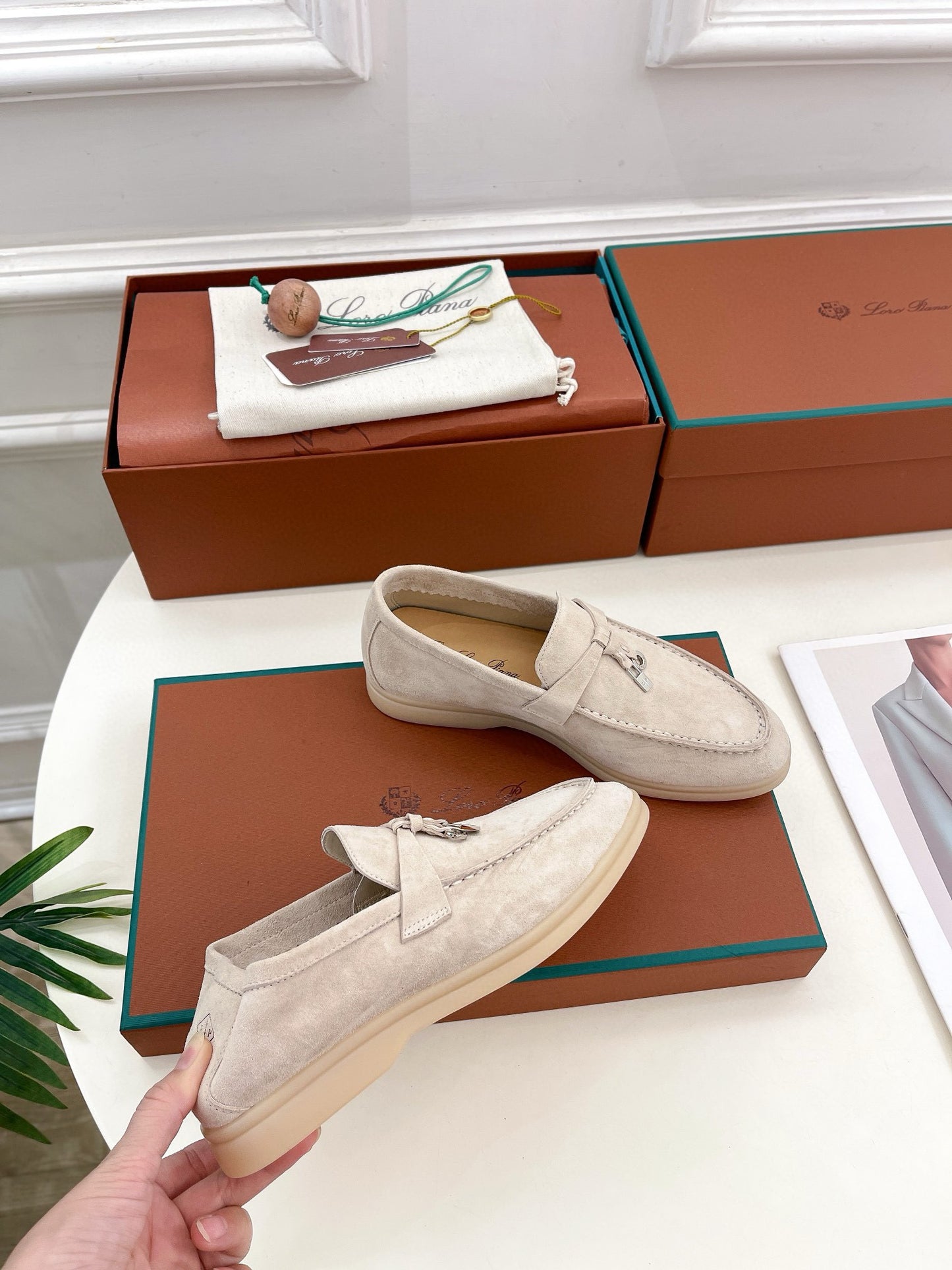 Loro Piana Summer Charms Walk Loafer