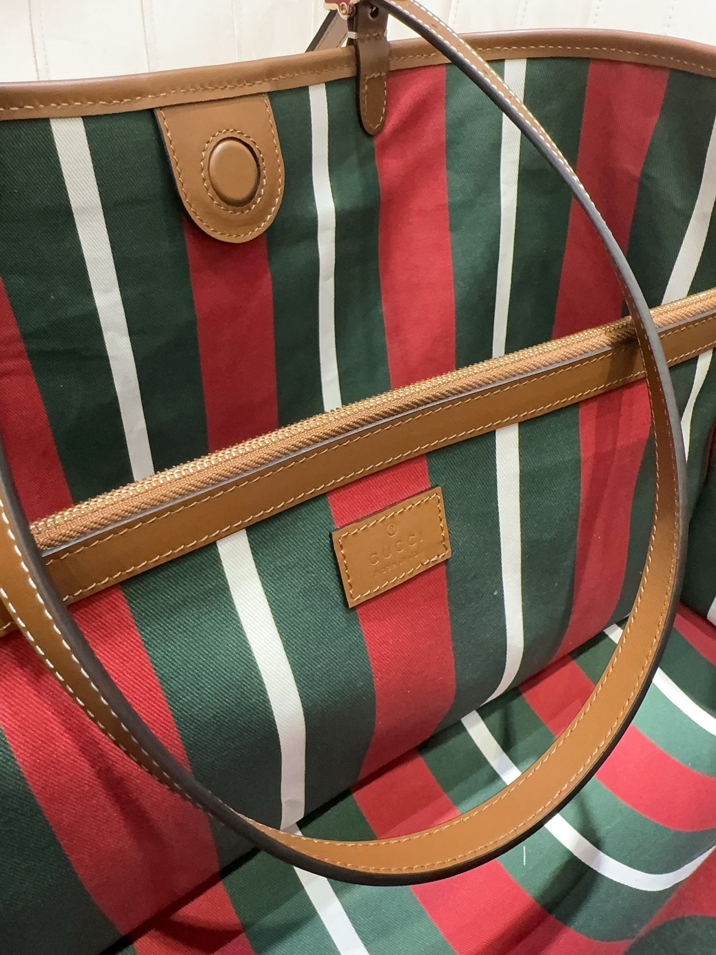 Gg Emblem Large Tote Bag