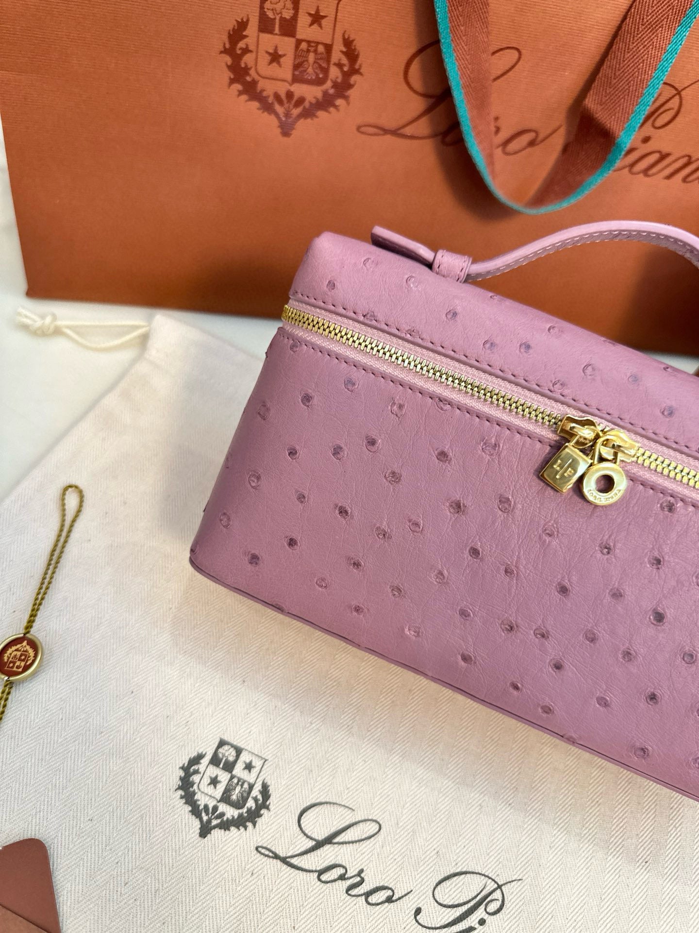 Loro Piana Extra Pocket L19 Ostrich