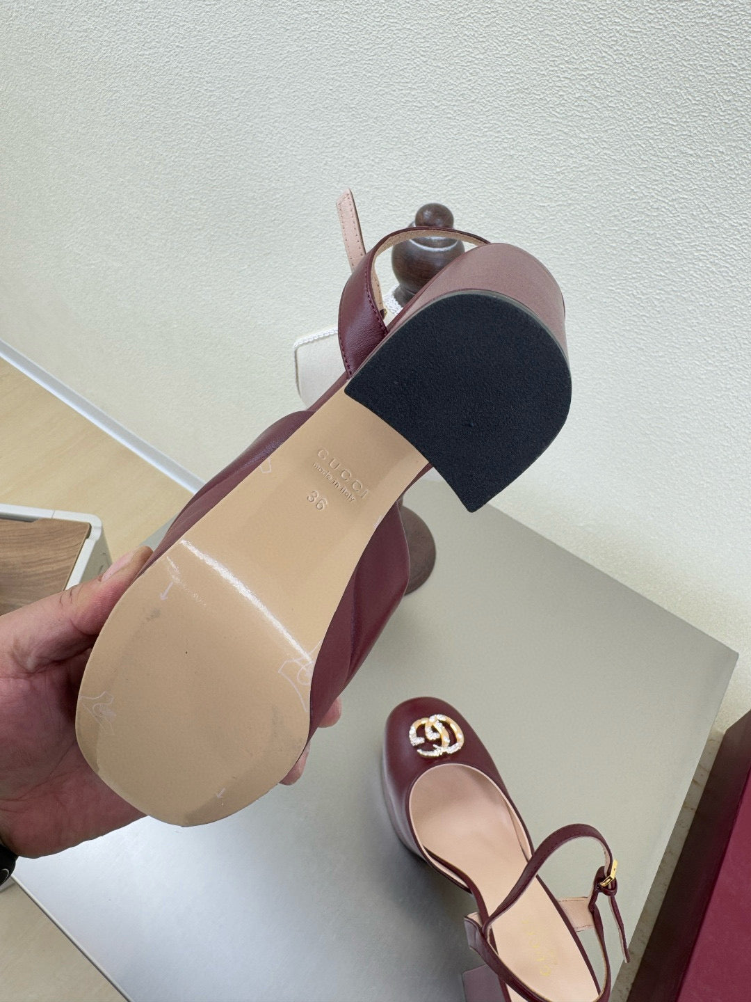 Gucci Gg Logo Platform