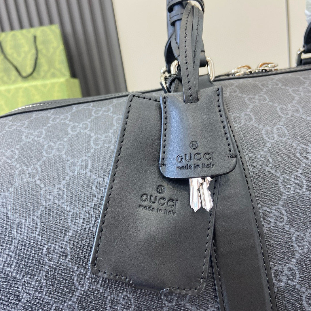Gucci Gg Black Large Duffle Bag