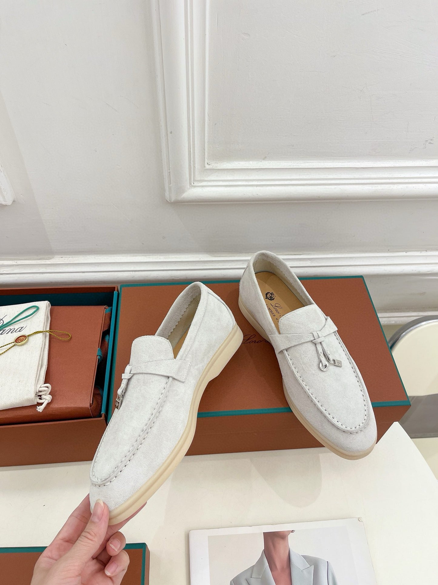 Loro Piana Summer Charms Walk Loafer