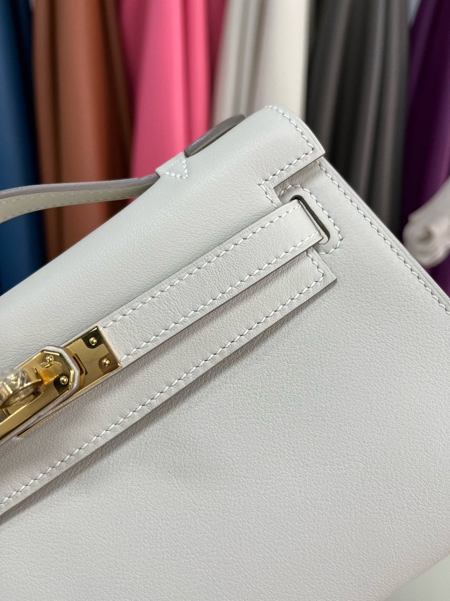 Hermes Kelly Pochette Swift