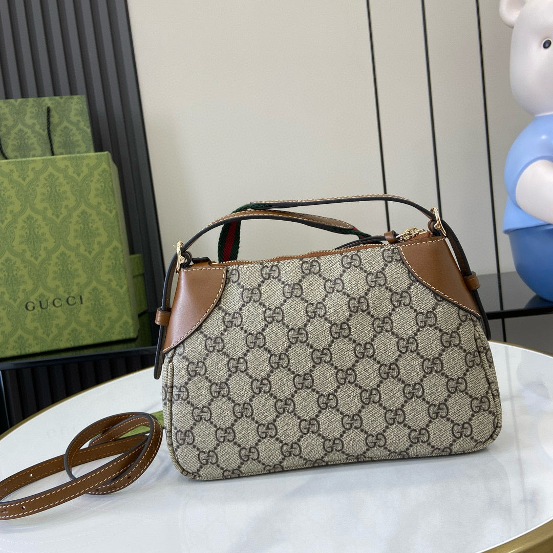 Gucci GG Emblem Small Shoulder Bag