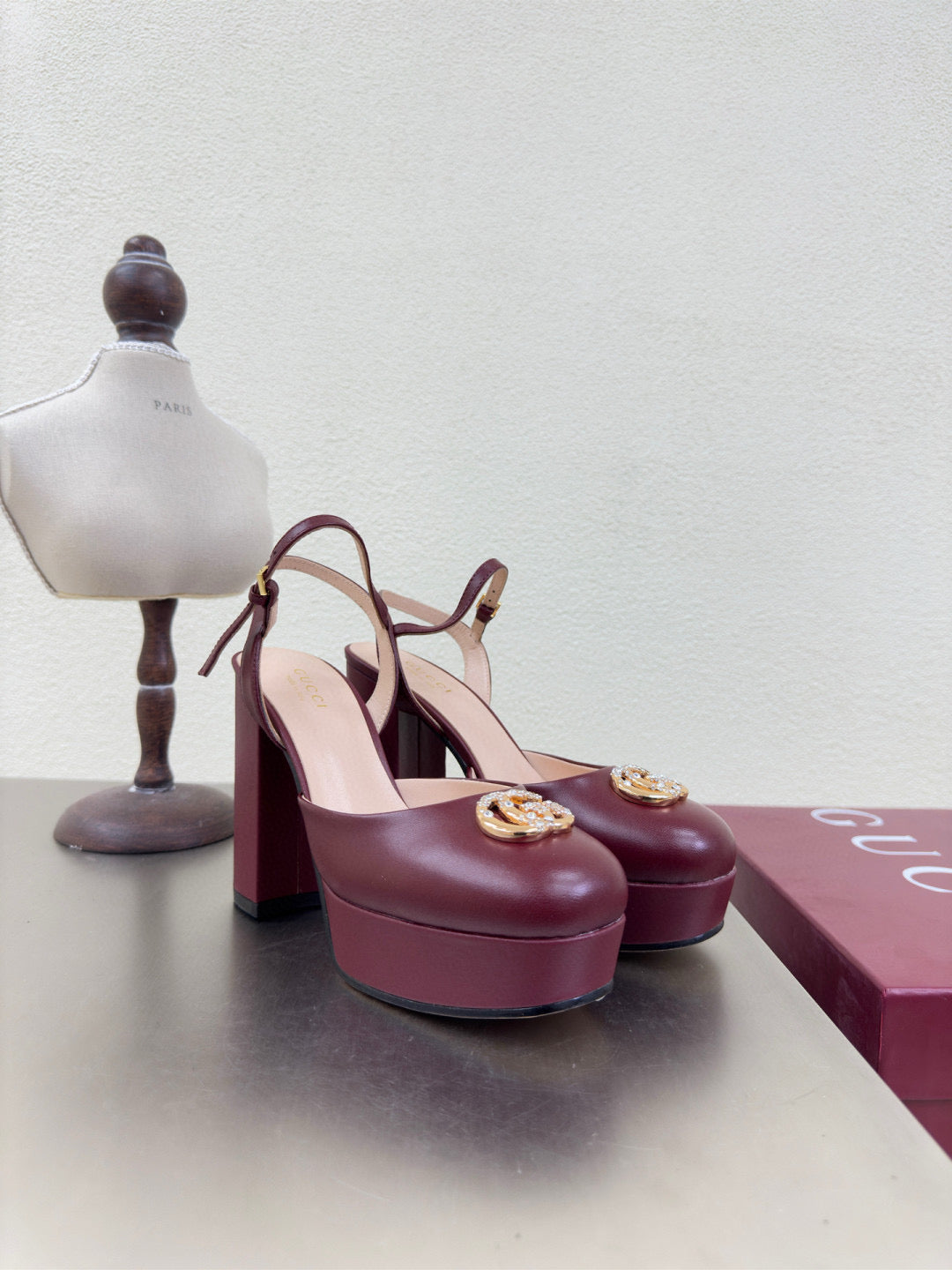 Gucci Gg Logo Platform