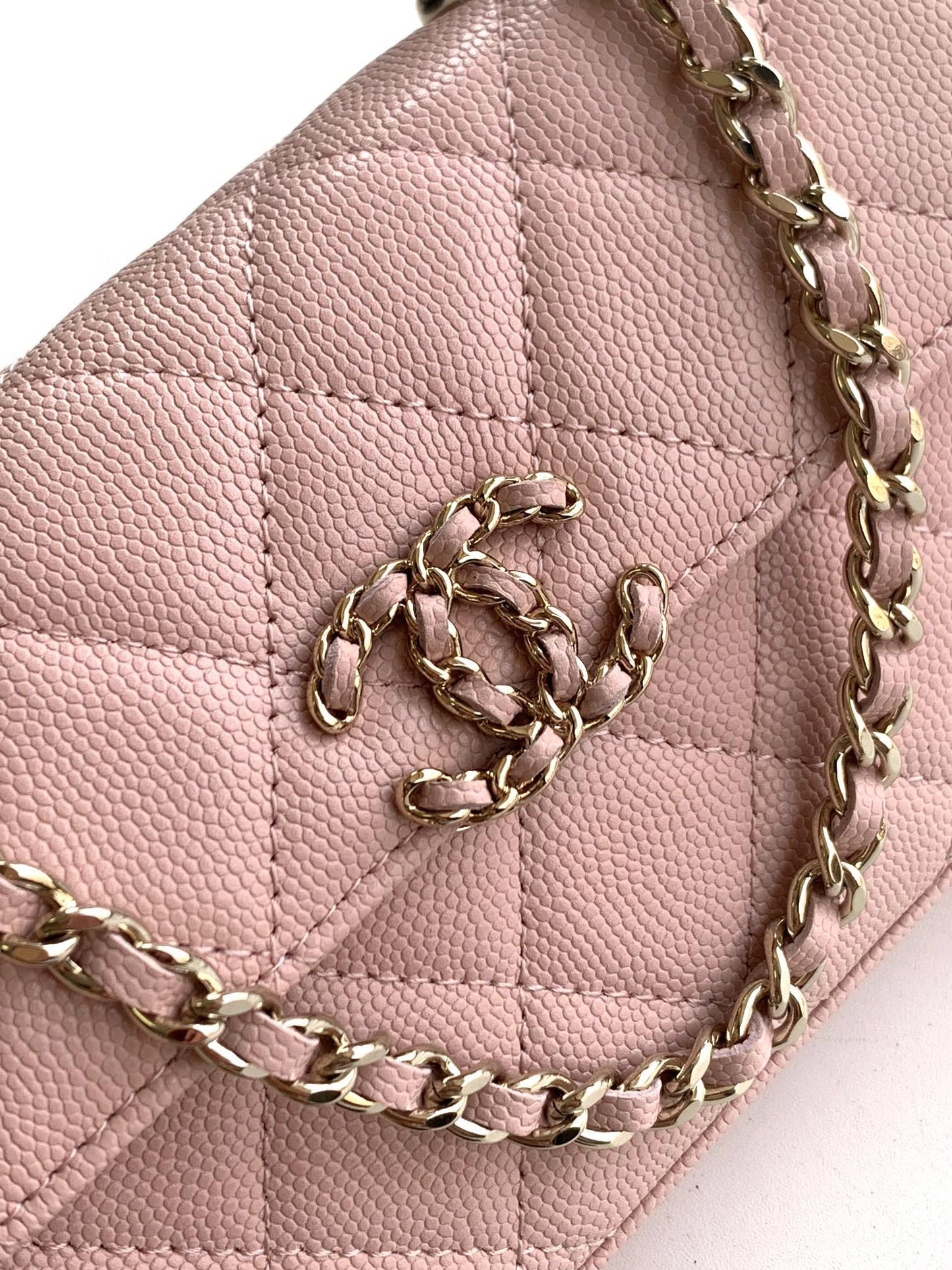 Chanel Flap Phone Holder With Chain