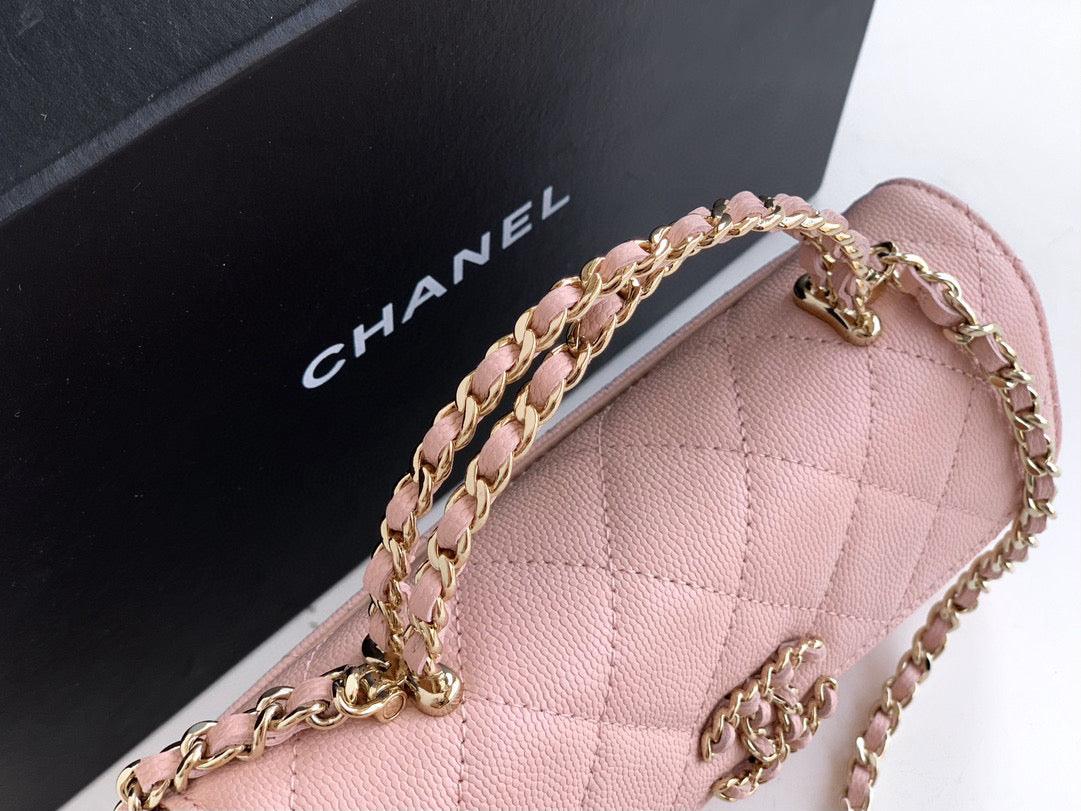Chanel Flap Phone Holder With Chain