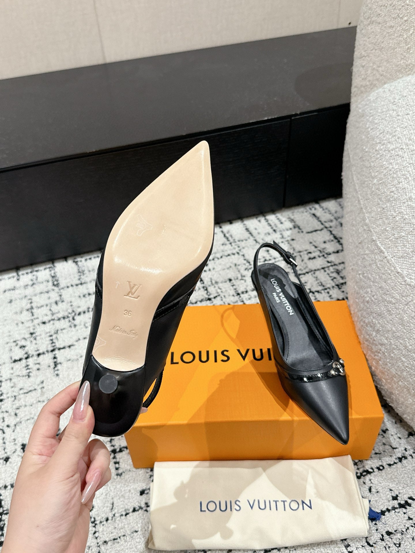 Louis Vuitton 6AM Slingback Pump