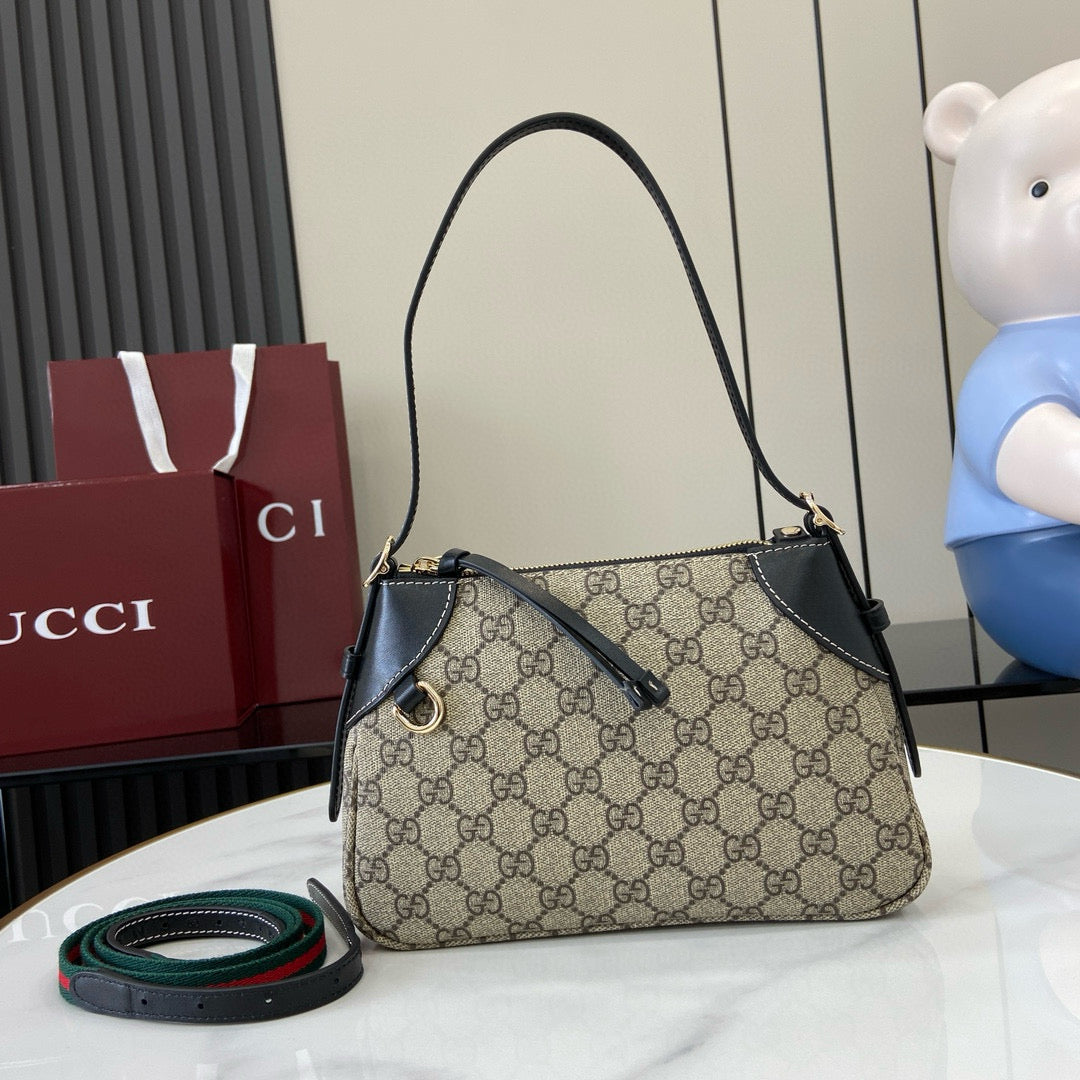 Gucci GG Emblem Small Shoulder Bag