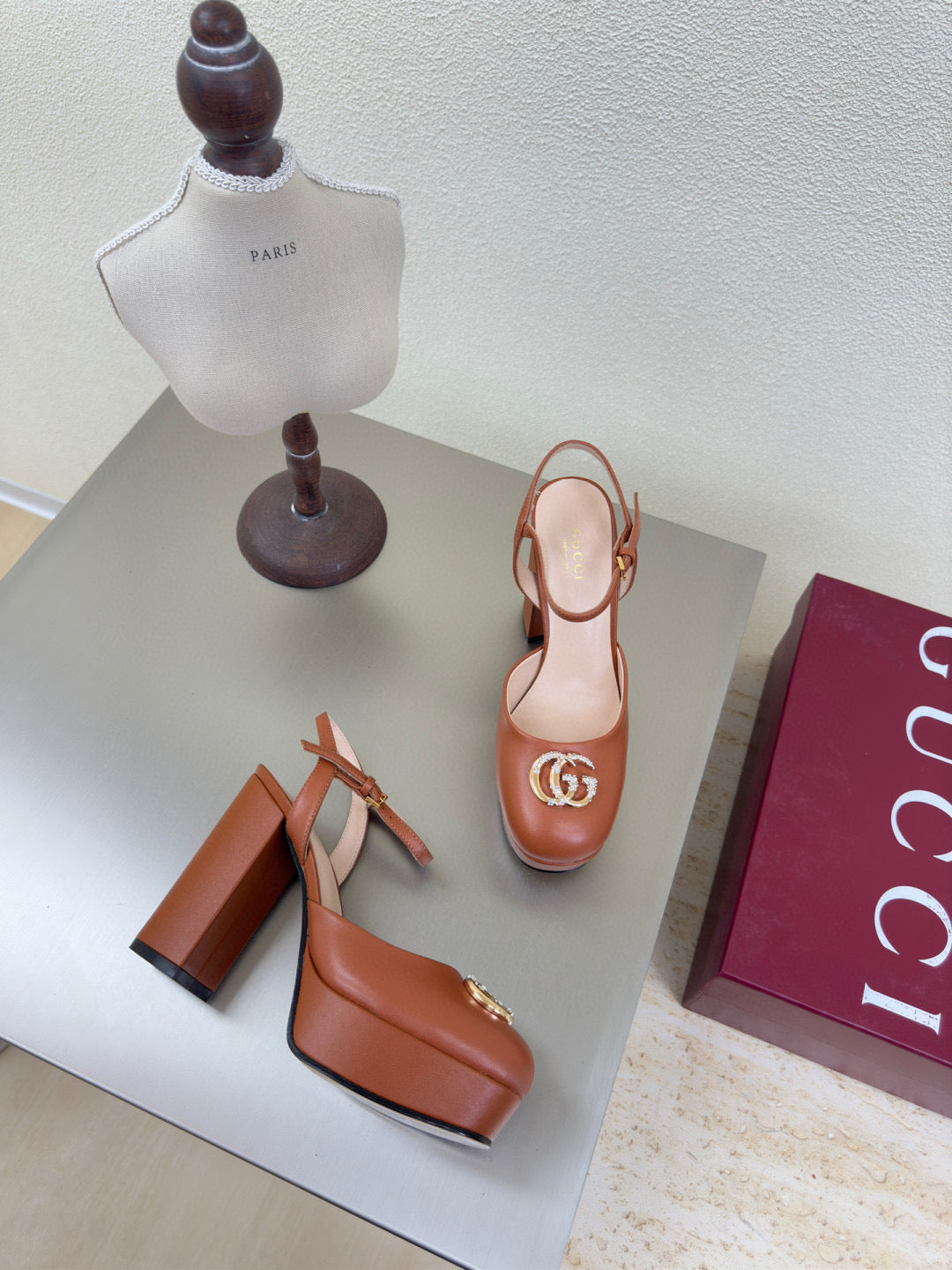 Gucci Gg Logo Platform