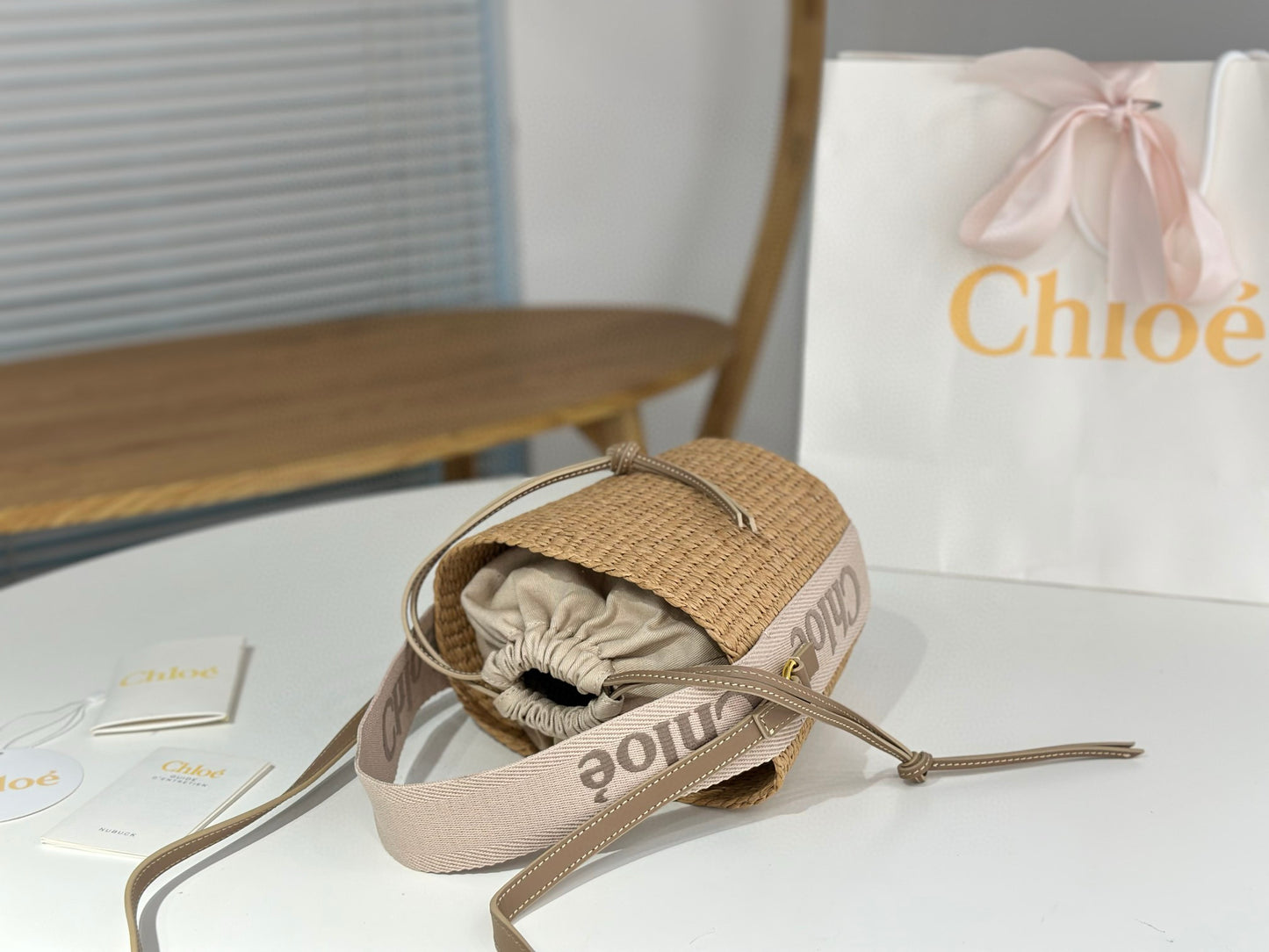 Chloe Small Woody Tote Bag