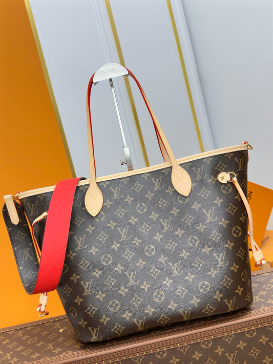 Louis Vuitton Neverfull Bandouliere Inside Out MM