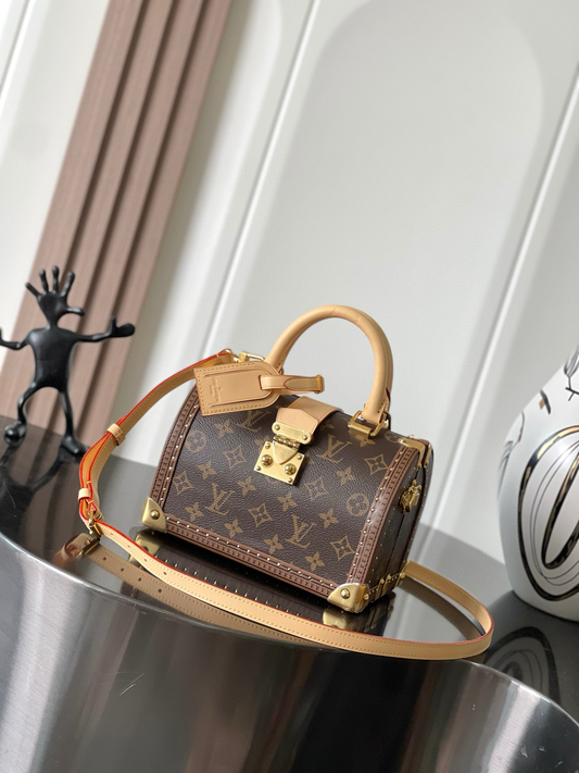 Louis Vuitton Speedy Trunk 20 Monogram