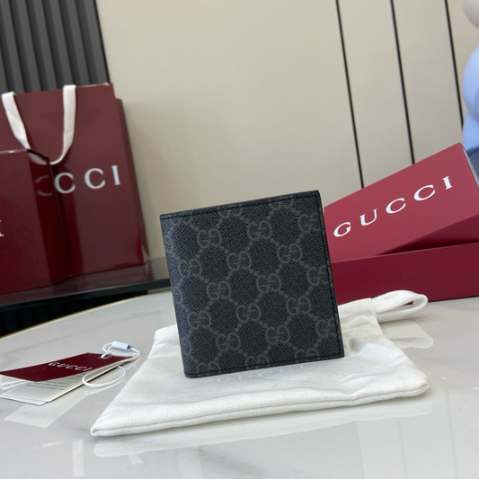 Gucci Gg Emblem Bi-Fold Wallet