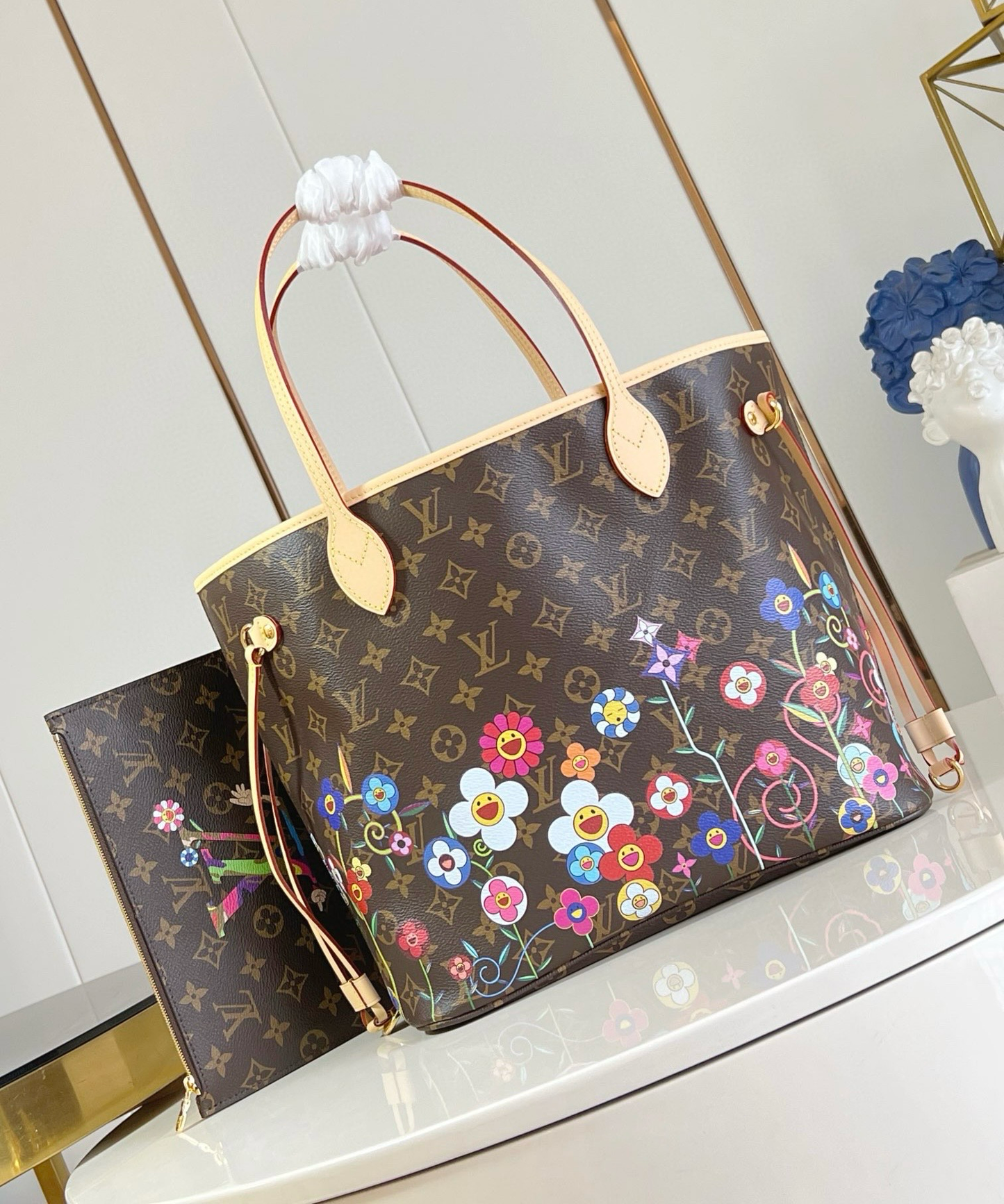 Louis Vuitton LV x Tm Neverfull MM