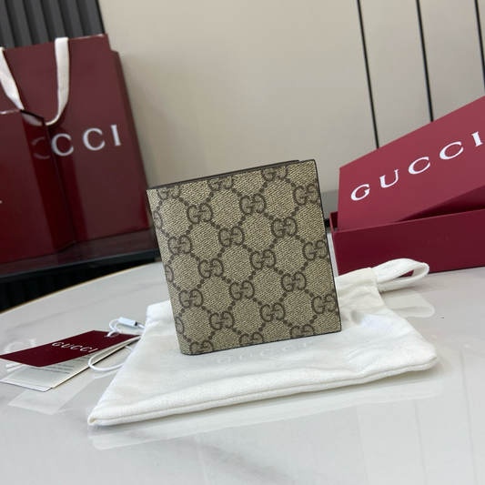 Gucci Gg Emblem Bi-Fold Wallet