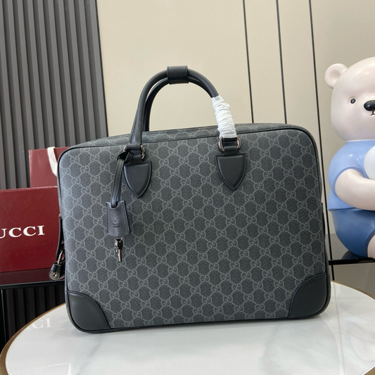 Gucci Gg Emblem Medium Briefcase