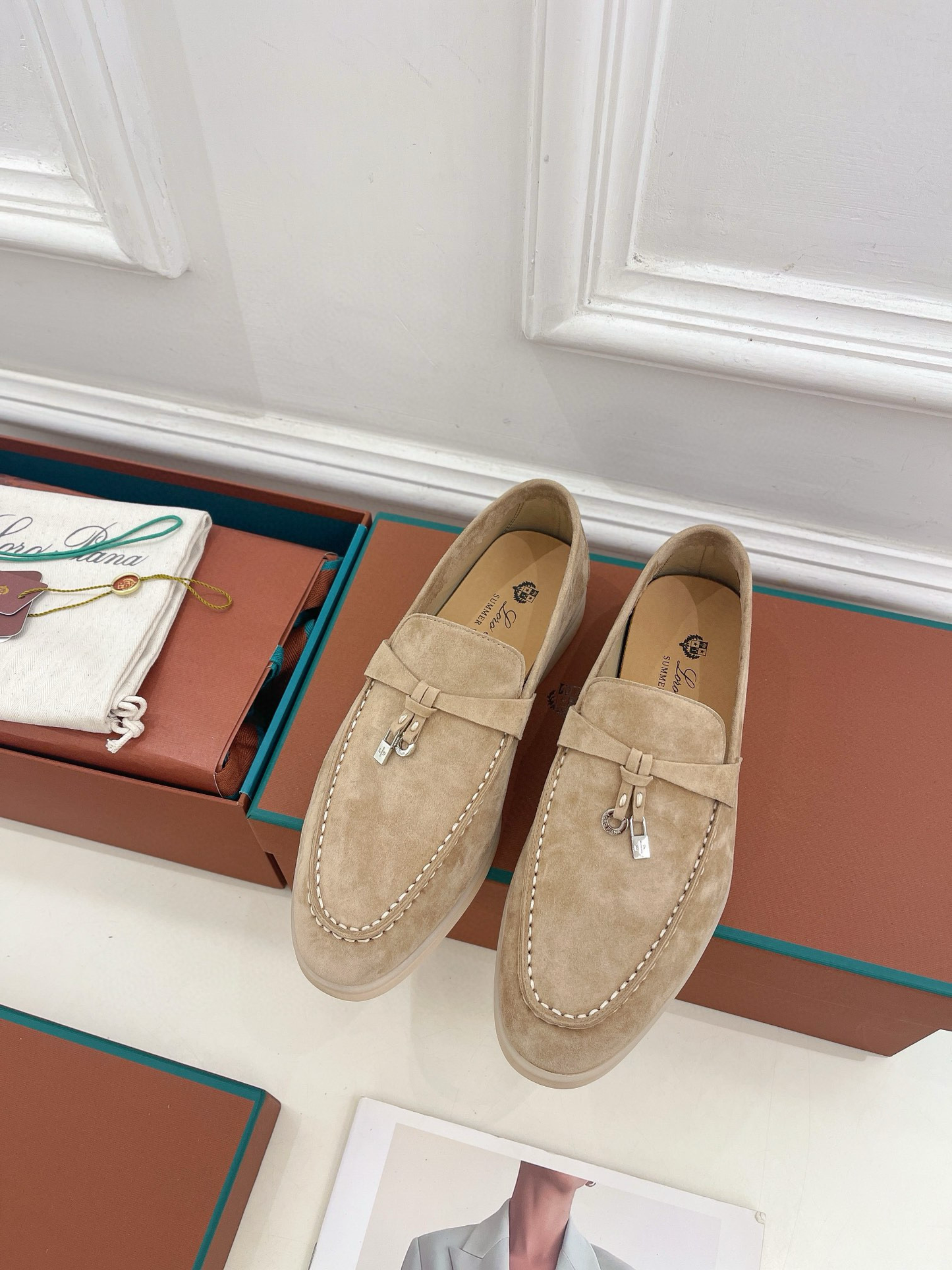 Loro Piana Summer Charms Walk Loafer