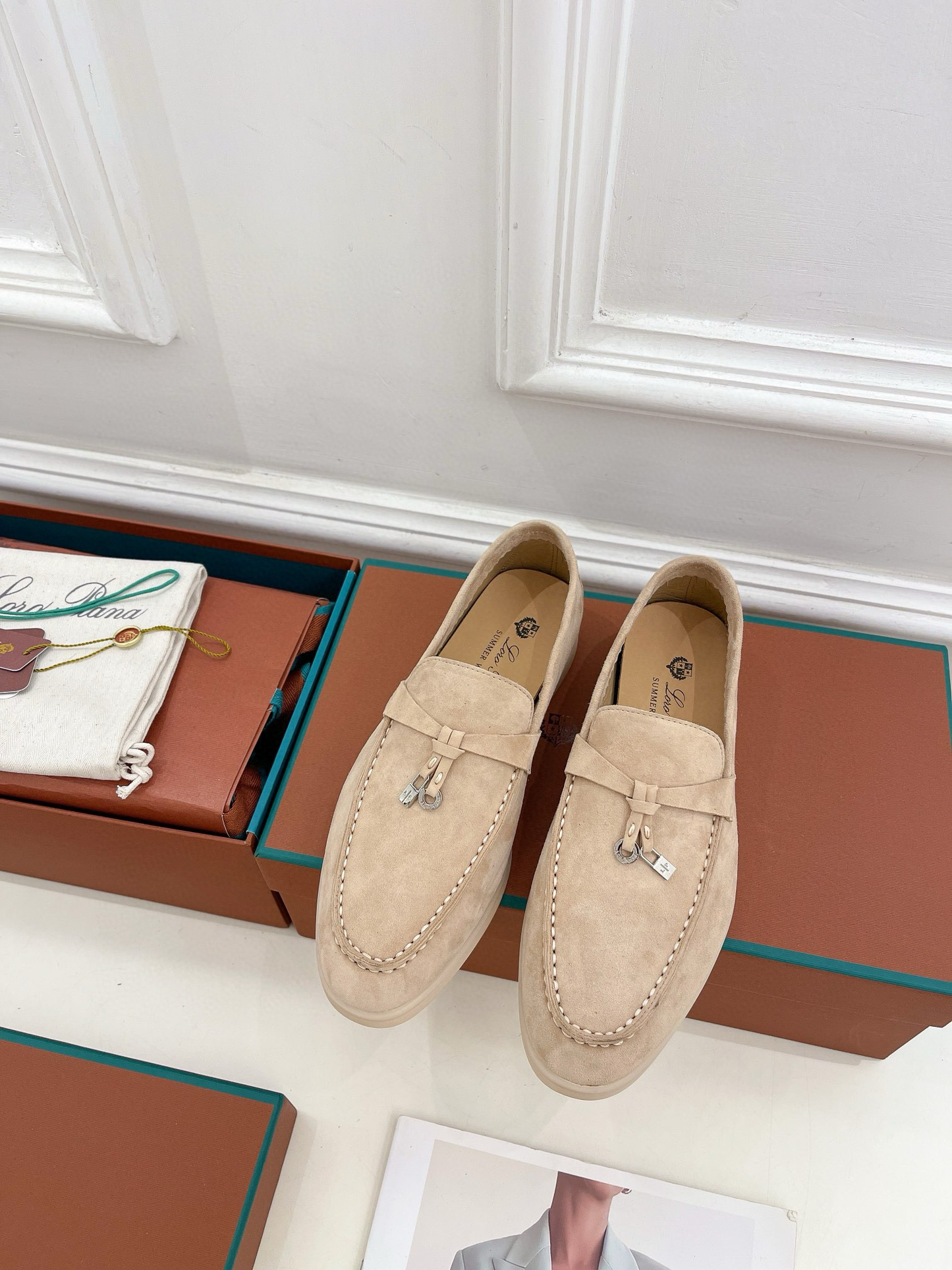 Loro Piana Summer Charms Walk Loafer