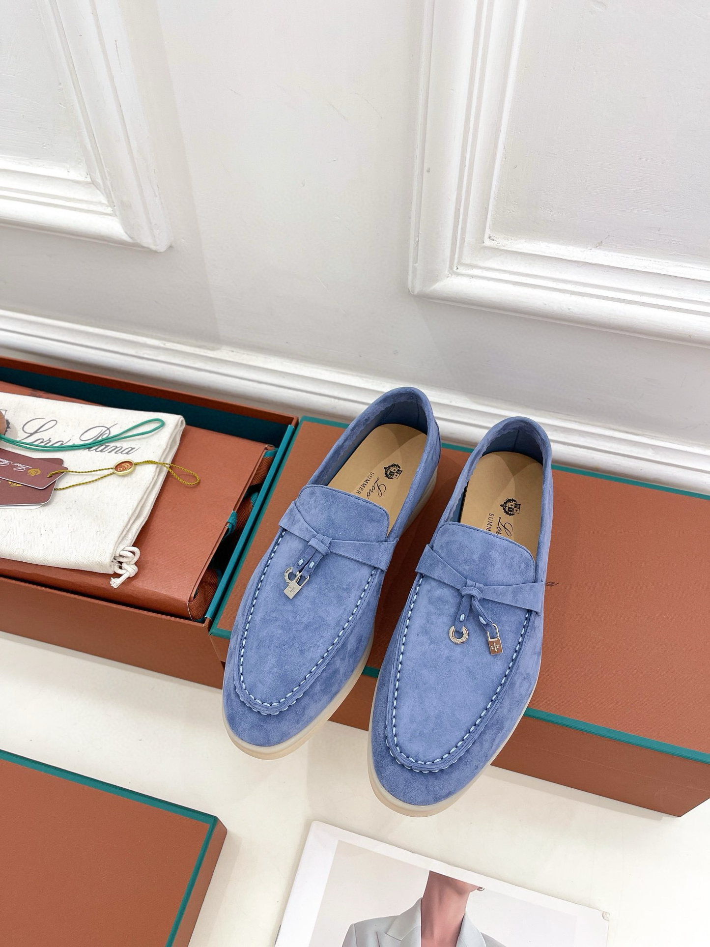 Loro Piana Summer Charms Walk Loafer