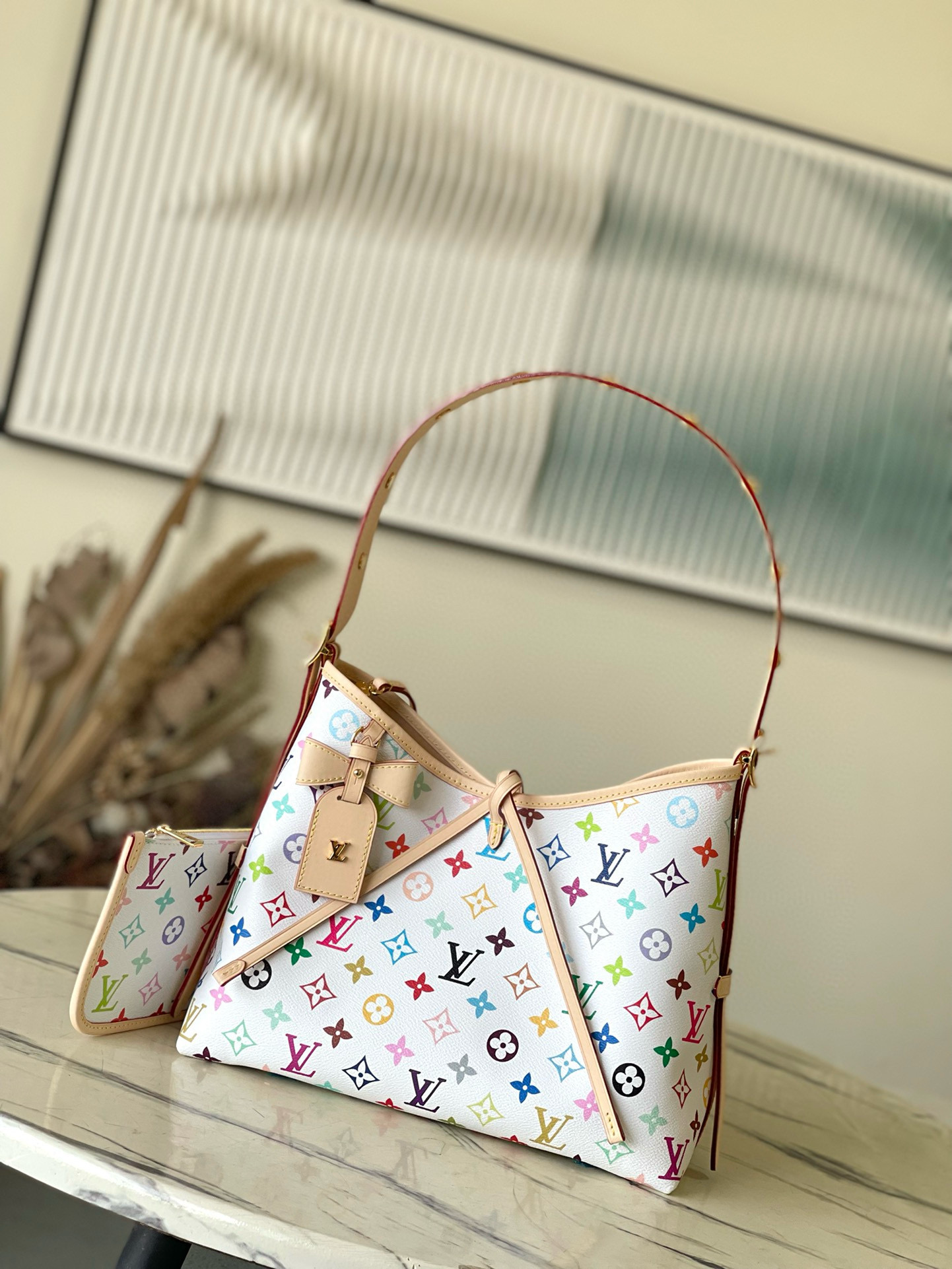 Louis Vuitton Lv x Tm Carryall Pm