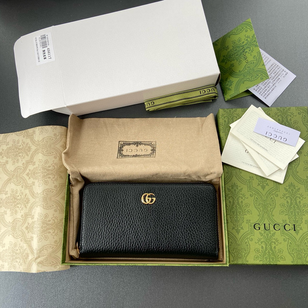 Gucci GG Marmont Zip Around Wallet