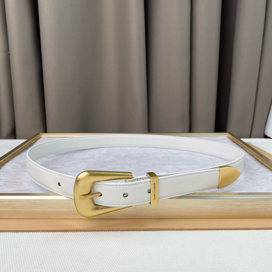 Yves Saint Laurent Folk Buckle Belt