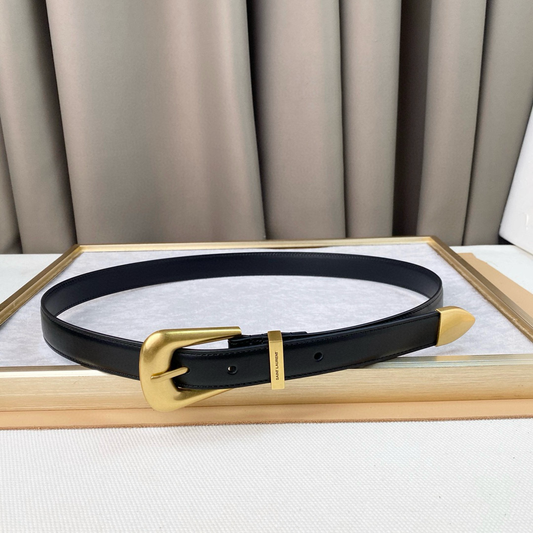 Yves Saint Laurent Folk Buckle Belt