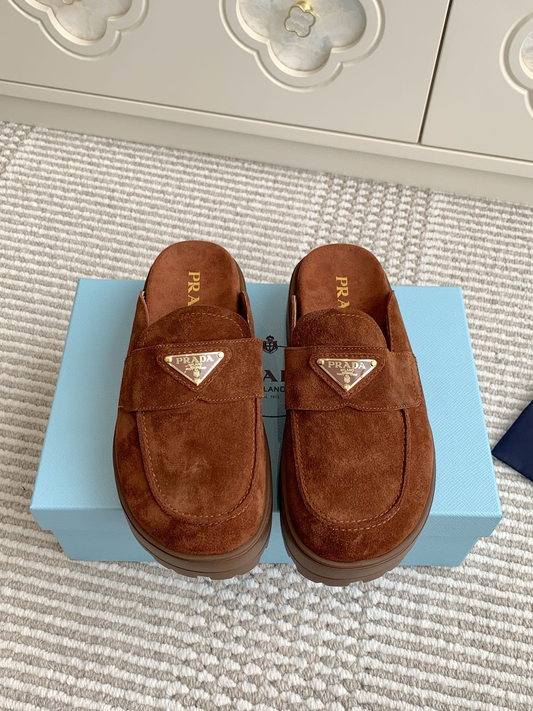 Prada Flatform Mules