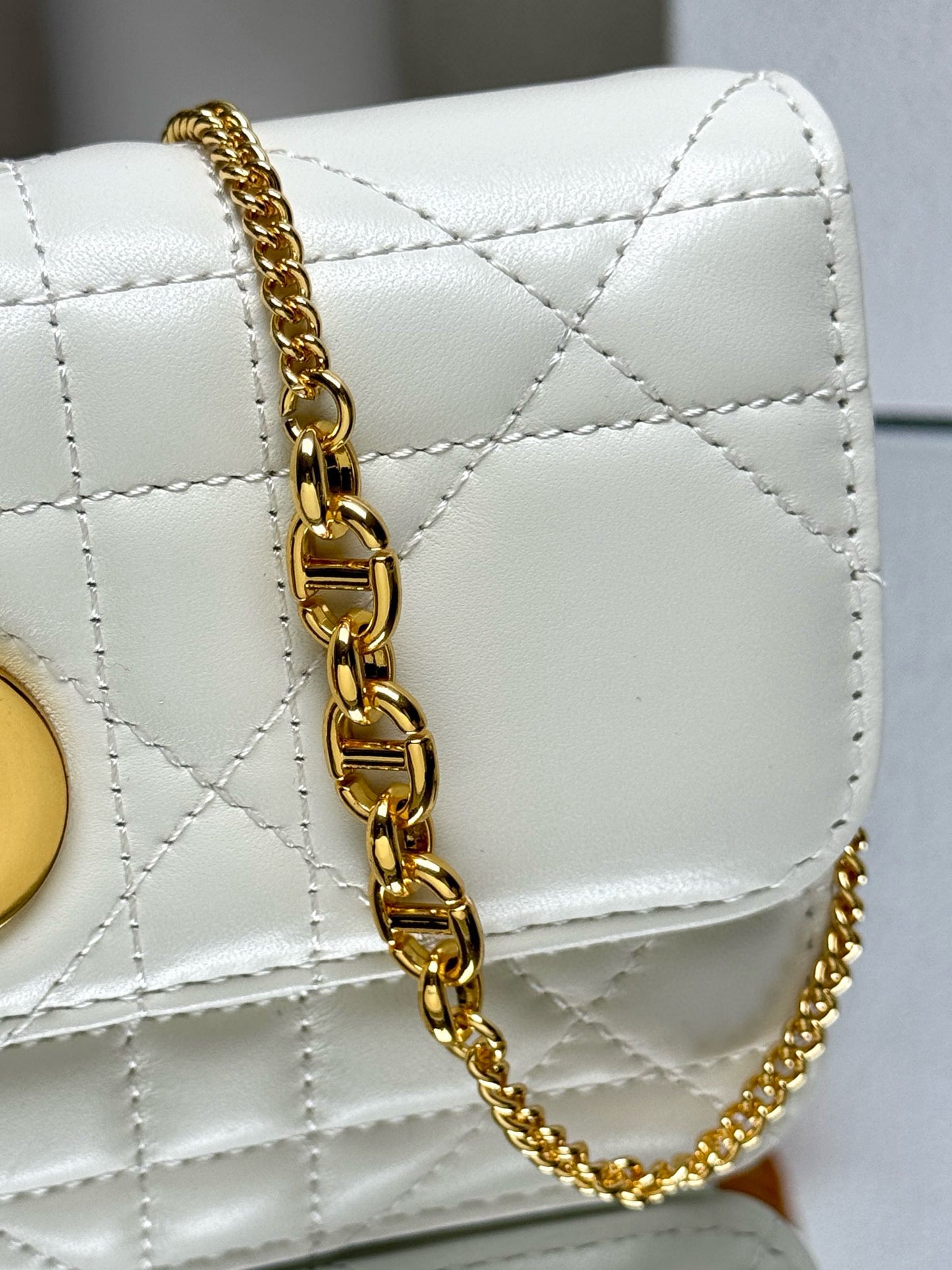 Christian Dior Miss Caro Pouch With Chain