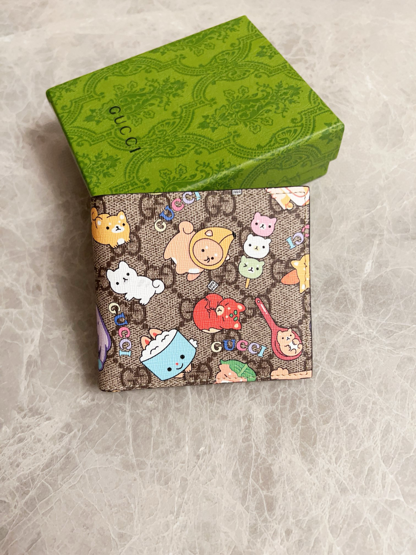 Gucci Animal Print Wallet