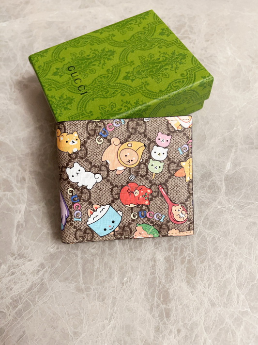 Gucci Animal Print Wallet