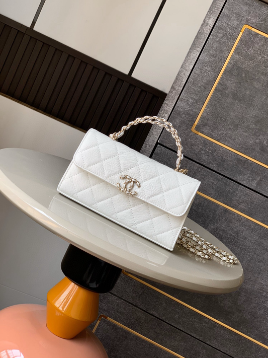 Chanel Flap Phone Holder With Chain