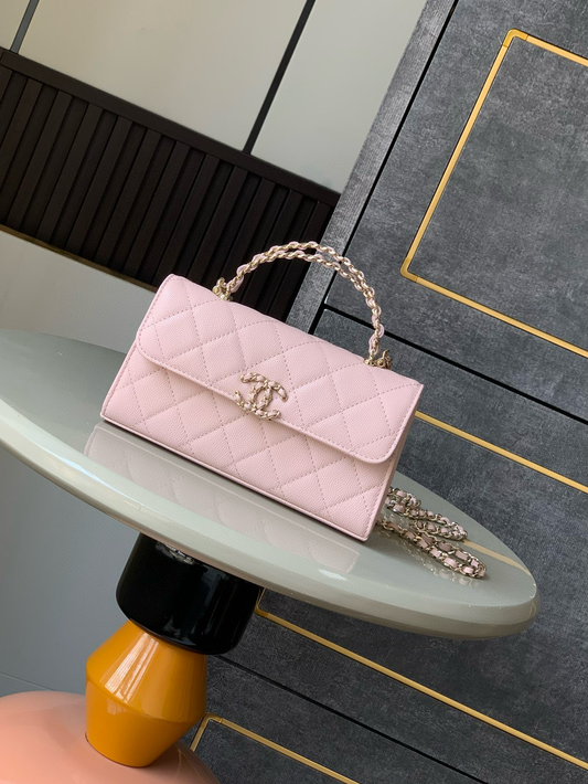 Chanel Flap Phone Holder With Chain