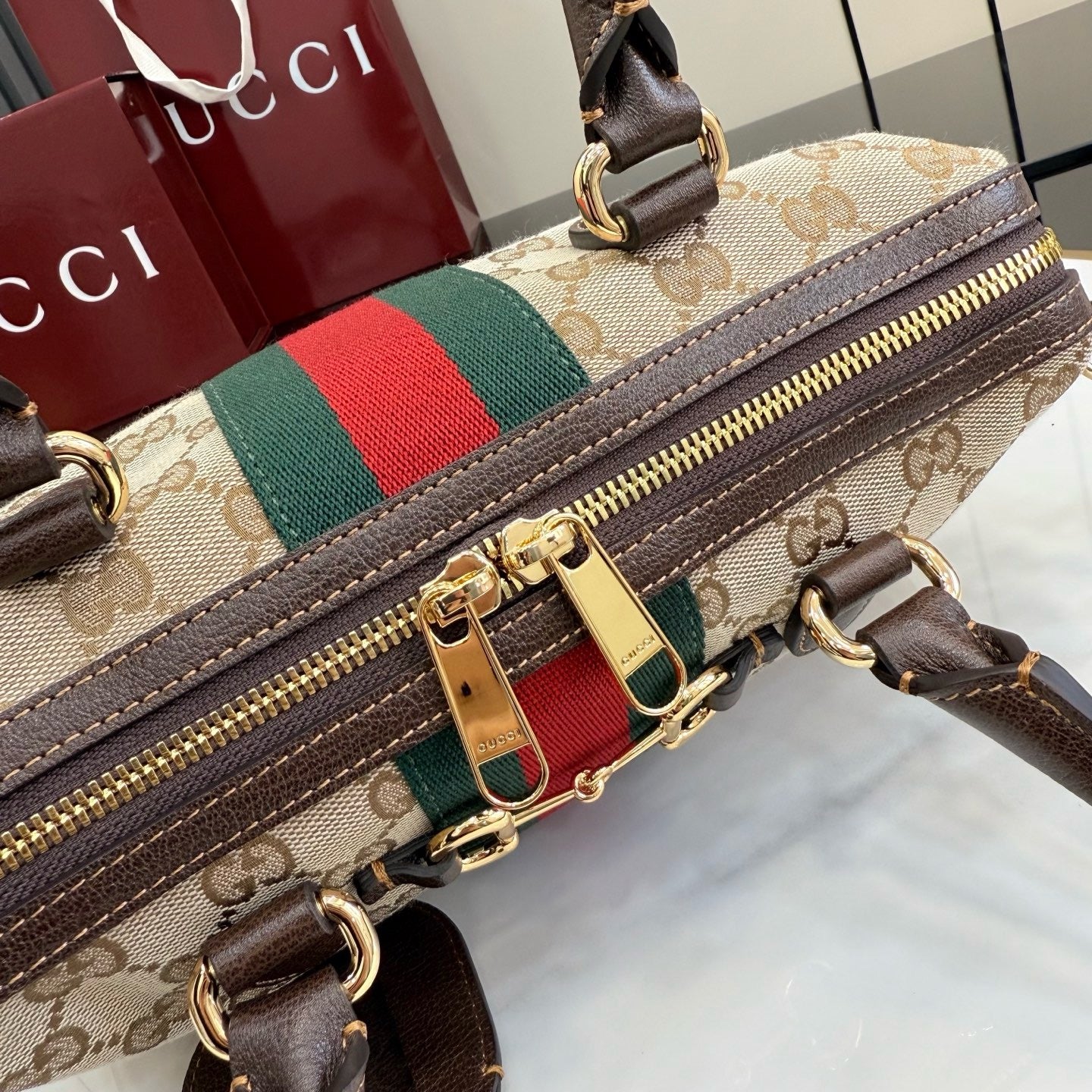 Borsetto Medium Boston Bag