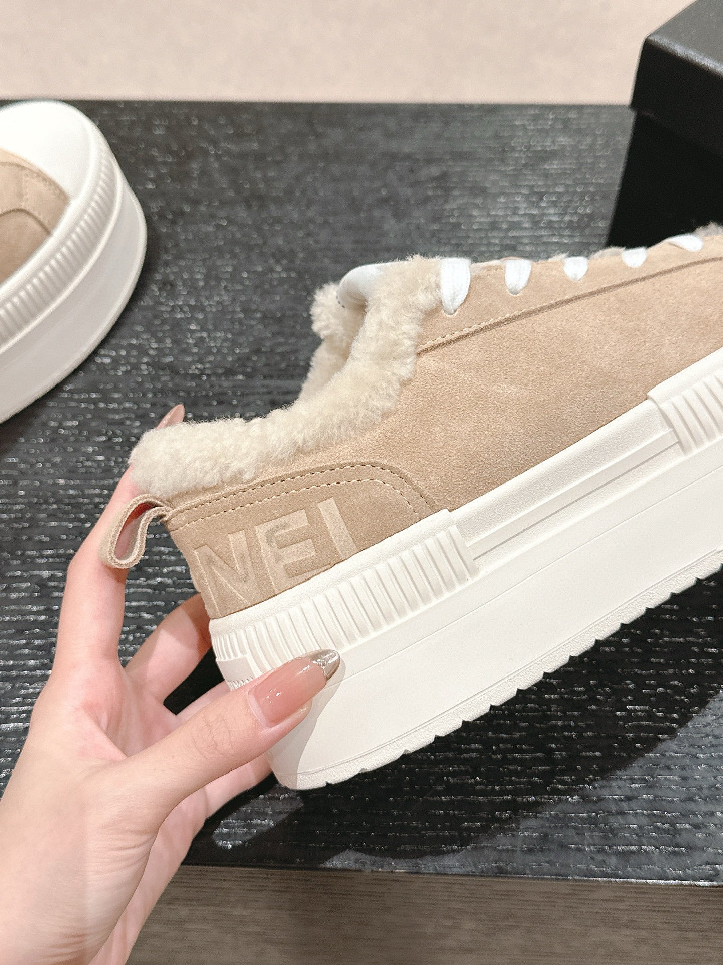 Chanel Sneaker Fur