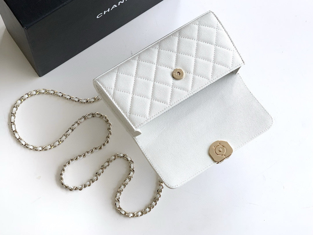 Chanel Flap Phone Holder With Chain