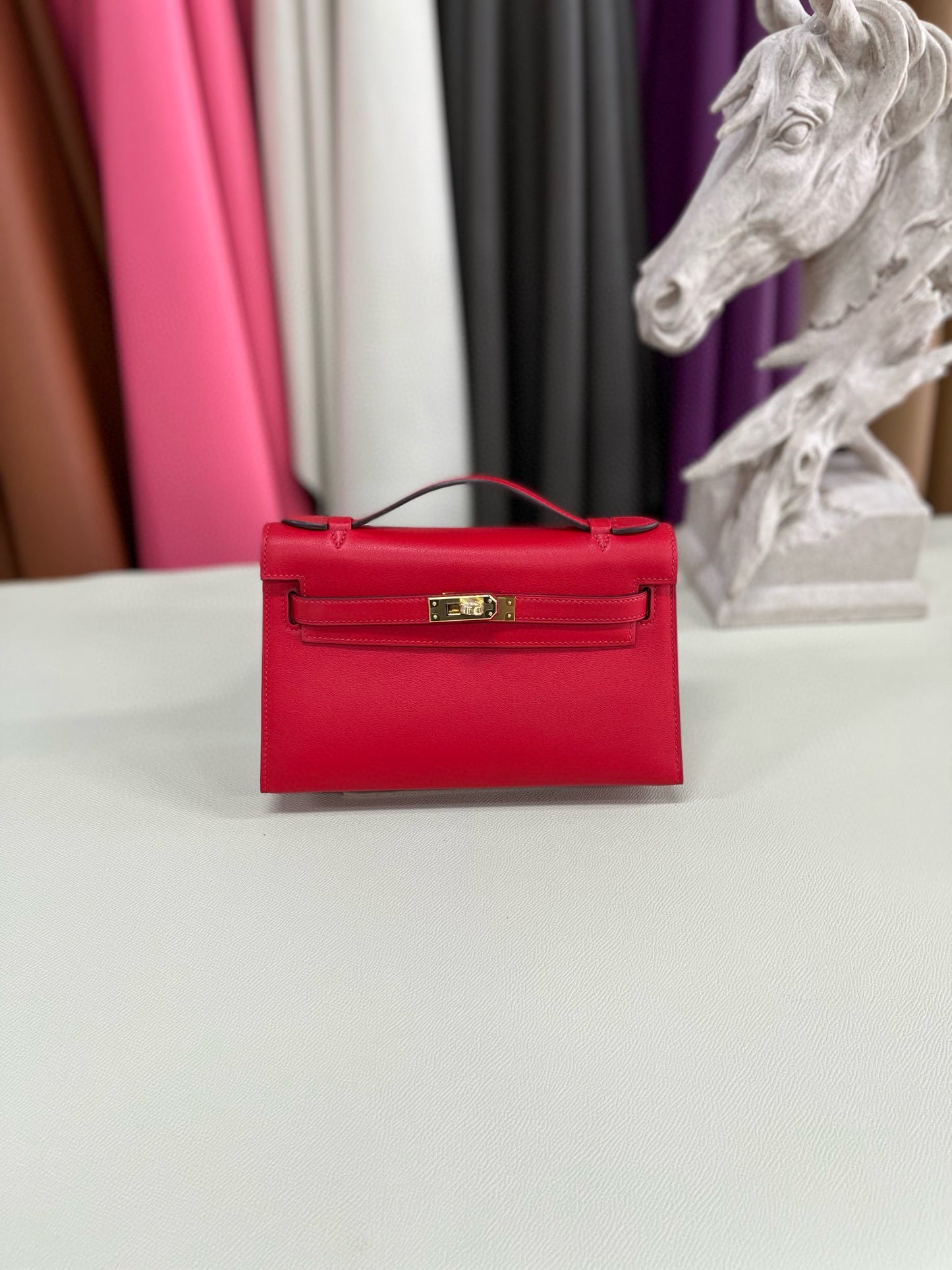 Hermes Kelly Pochette Swift