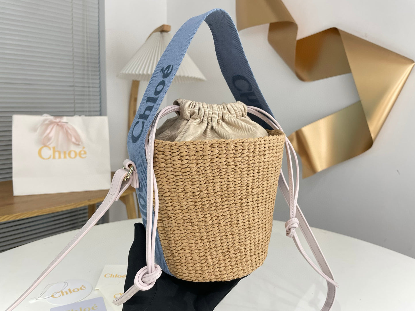 Chloe Small Woody Tote Bag