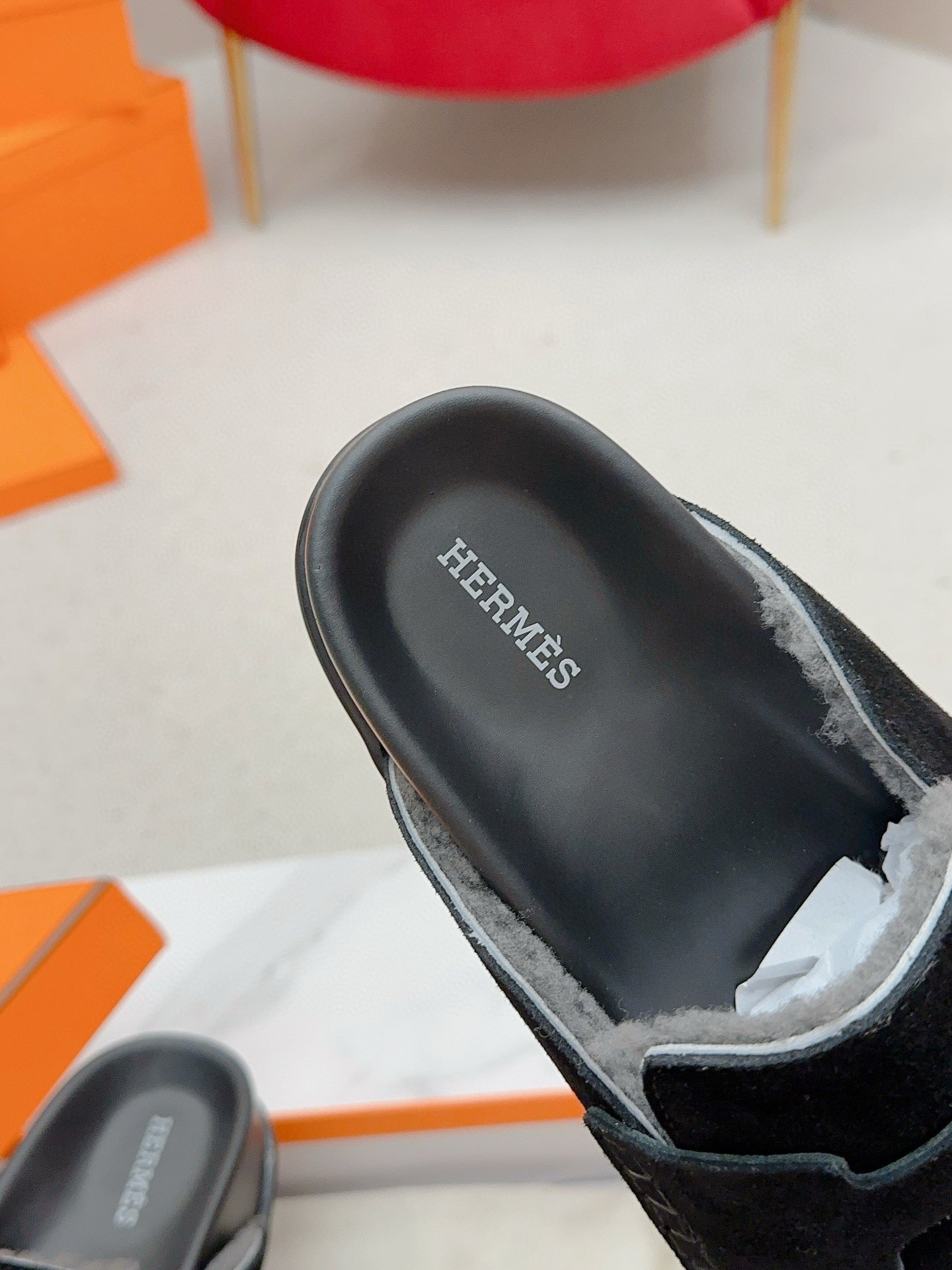 Hermes Slipper
