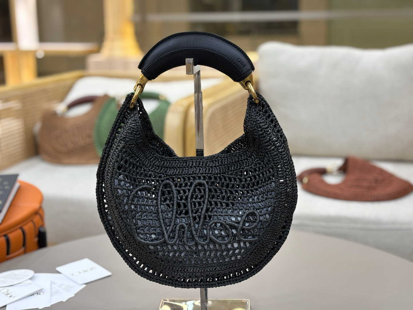 Chloe Summer Banana Hobo Bag