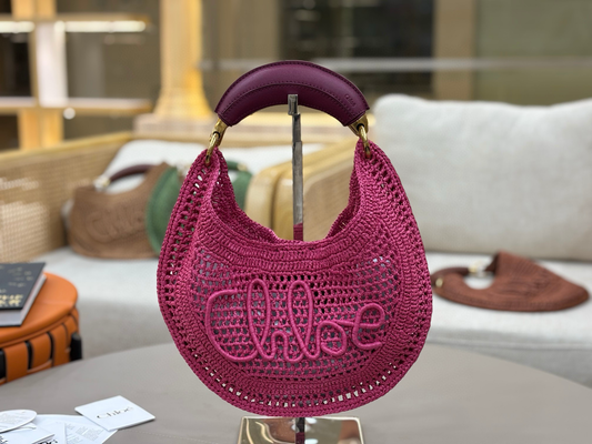Chloe Summer Banana Hobo Bag
