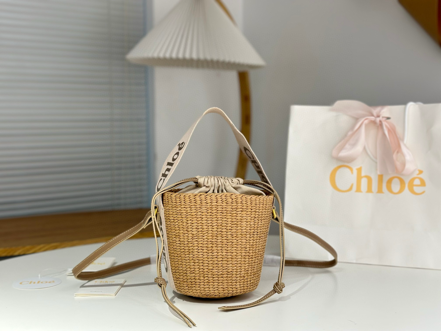 Chloe Small Woody Tote Bag