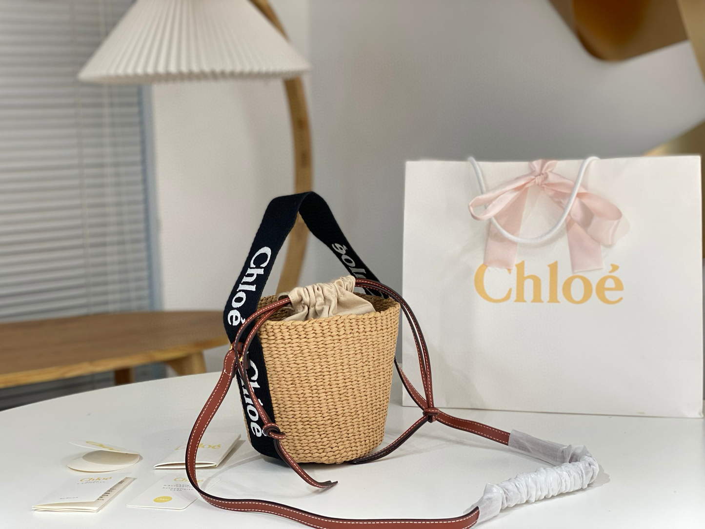 Chloe Small Woody Tote Bag