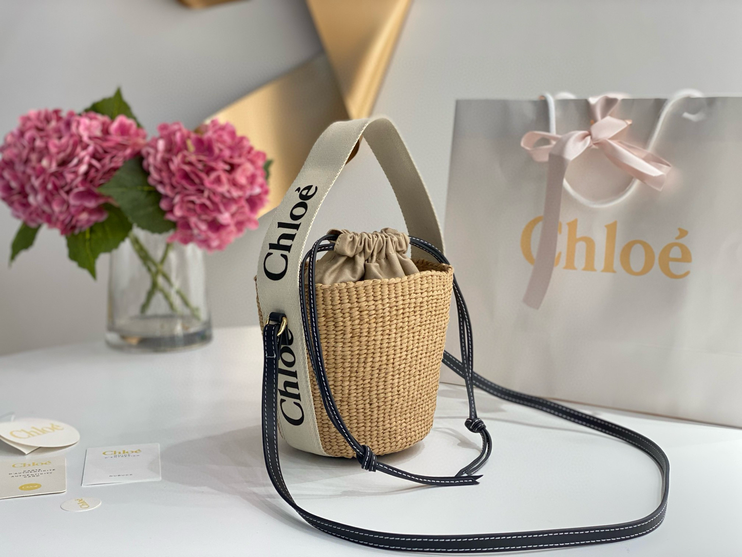 Chloe Small Woody Tote Bag