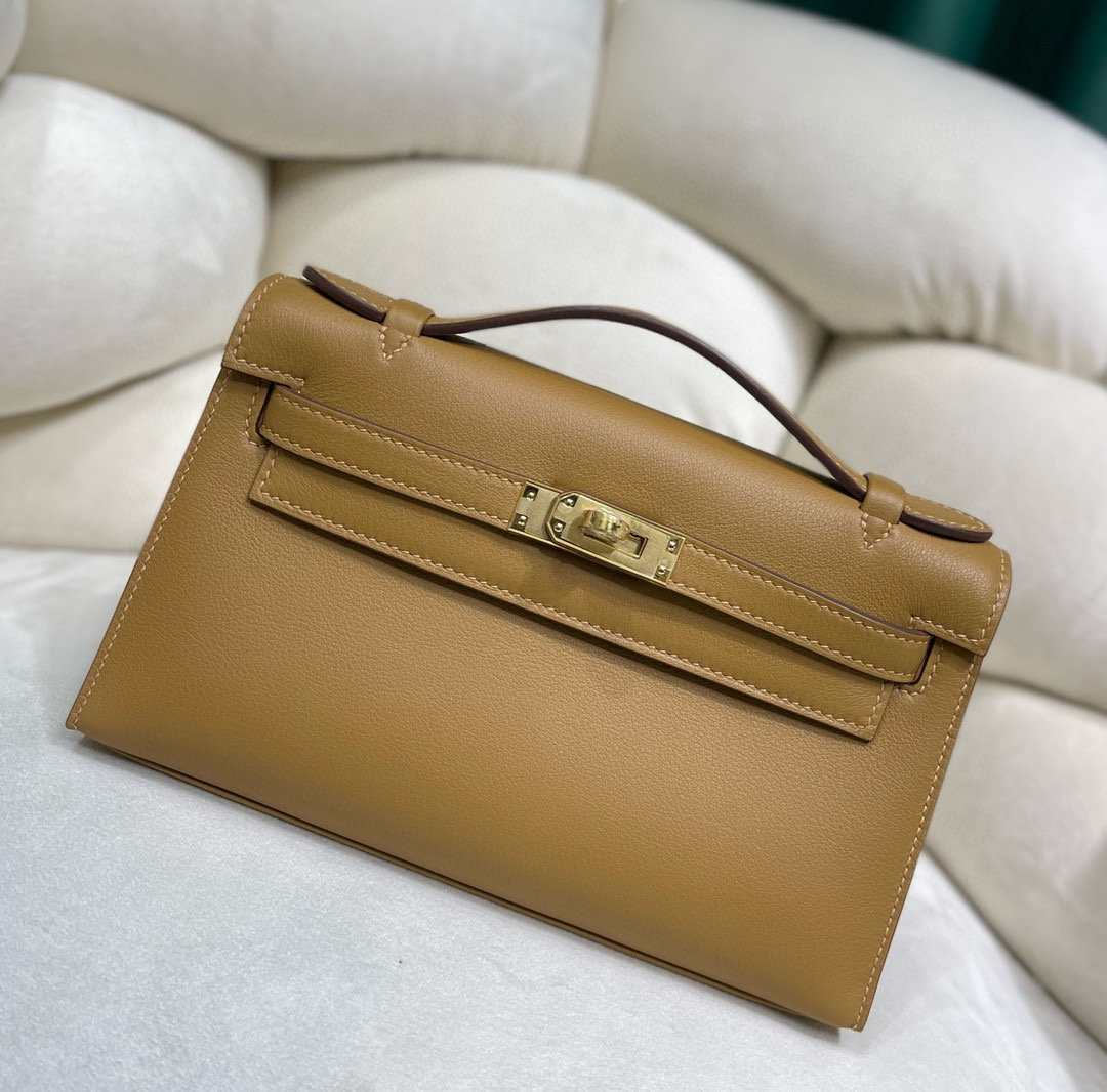 Hermes Kelly Pochette Swift