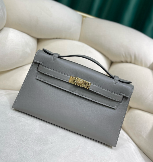 Hermes Kelly Pochette Swift