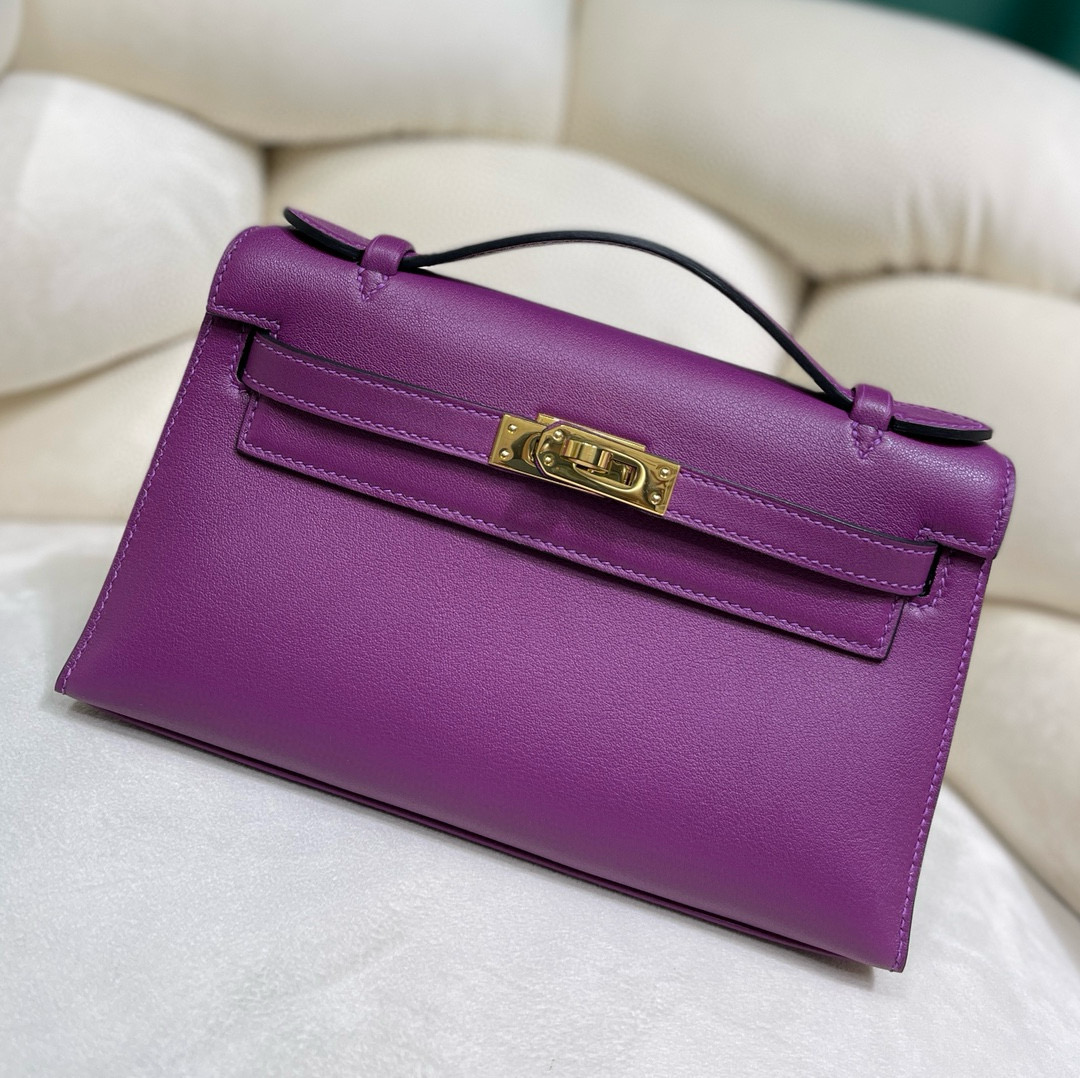 Hermes Kelly Pochette Swift